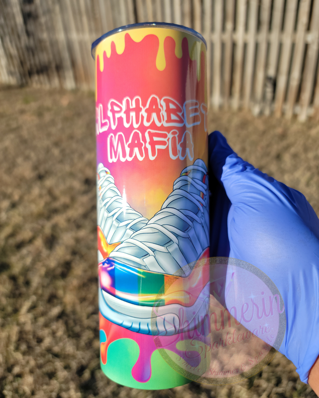 Alphabet Mafia Rainbow Sneaker Stainless Steel Tumbler – Shimmerin'  Sparkleware